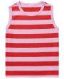 The Tank in Wide Poppy and Pink Stripe Online Hot Sale