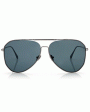 Shiny Black Ruthenium Charles Sunglasses Cheap