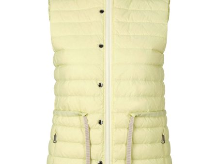 Tender Lime Cleo Puffer Vest Cheap