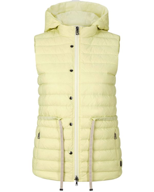 Tender Lime Cleo Puffer Vest Cheap