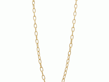 Yellow Gold Diamond Foundation Necklace Cheap