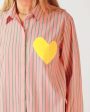 Rhubarb Mia Shirt Mr. Sharpie Pinstripe on Sale