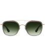 Austin Sunglasses in Matcha 12K and Matte Black Fade Titanium Online now