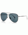 Shiny Black Ruthenium Charles Sunglasses Cheap