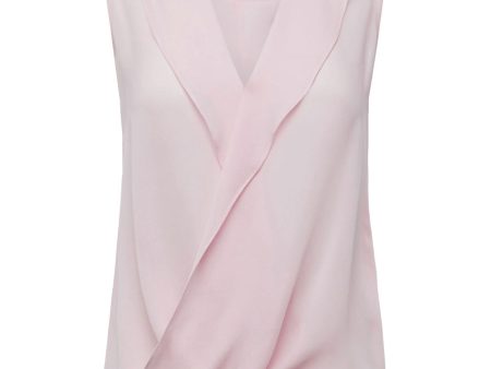 Soft Pink Sleeveless Freja Blouse Cheap