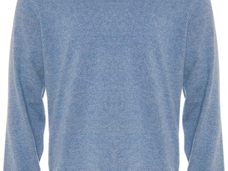 Azzurro Melange Cashmere Sweater Sale