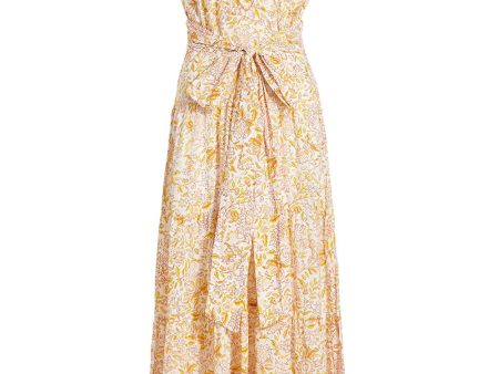 Yellow Menton Della Maxi Dress For Discount