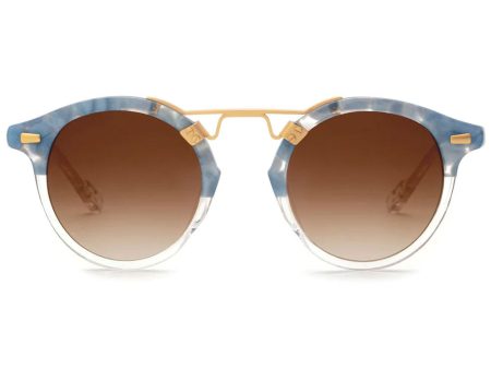 St. Louis Sunglasses in Opaline to Crystal 24K Discount