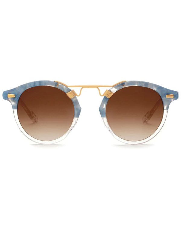 St. Louis Sunglasses in Opaline to Crystal 24K Discount