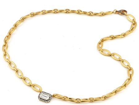 18k Gold Mosaic Mirage Necklace Online now