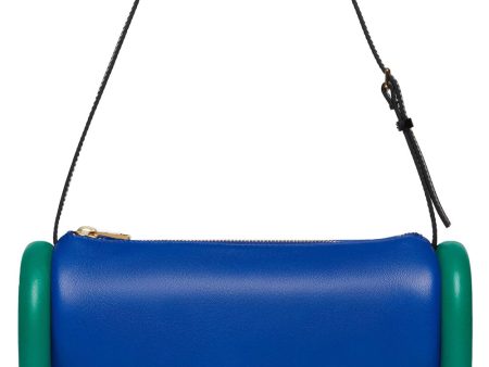 The Bumper Baguette in Cobalt and Green Supply