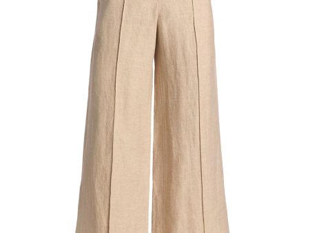 Avana High Waisted Linen Trouser Fashion