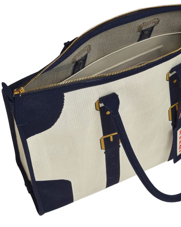 Small Travel Bag in Navy For Discount