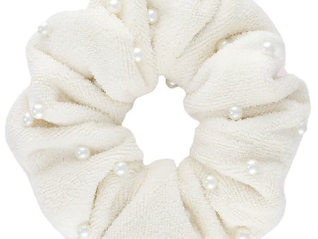 Seashell Terry Scrunchie For Discount