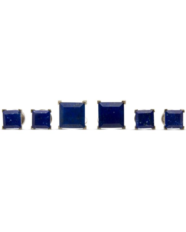 Sterling Silver Lapis Formal Set Fashion