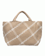 St. Barths Medium Tote In Plaid Coconut For Sale