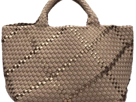 St. Barths Medium Plaid Tote in Sunkissed Sale