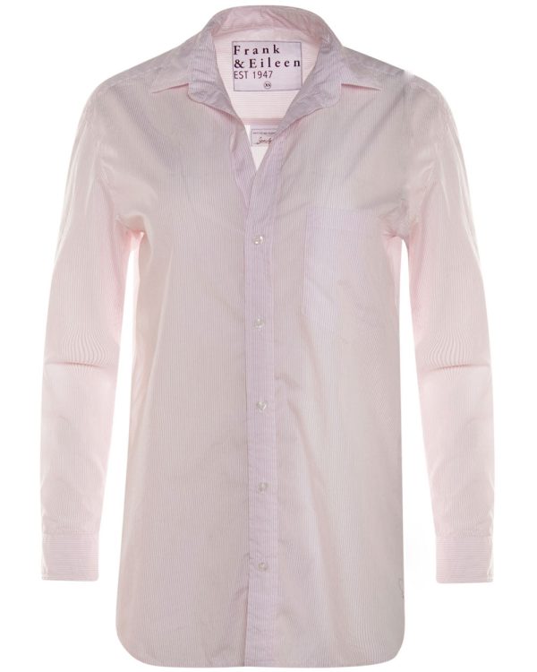 Thin Pink Stripe Joedy Woven Button Up Shirt Online Sale