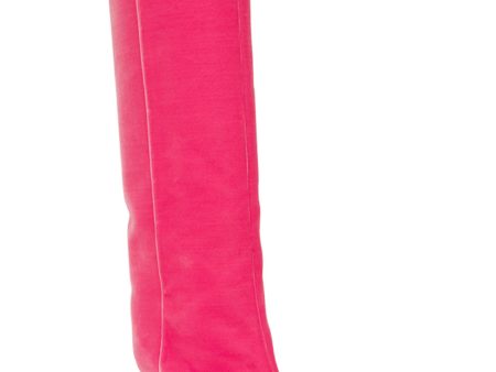 Blake Velvet Boot in Pink Discount