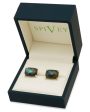 Sterling Silver Labradorite Cufflinks For Sale