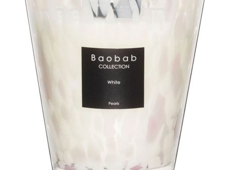 White Pearl Max 16 Candle For Sale