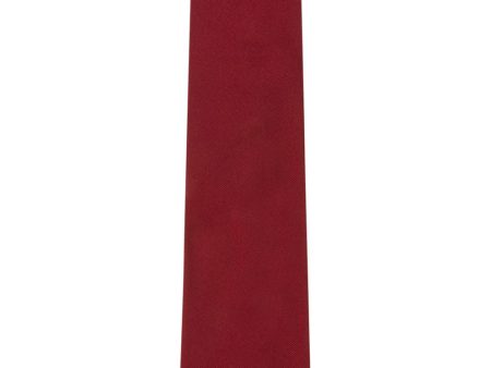 Solid Red Tie Fashion