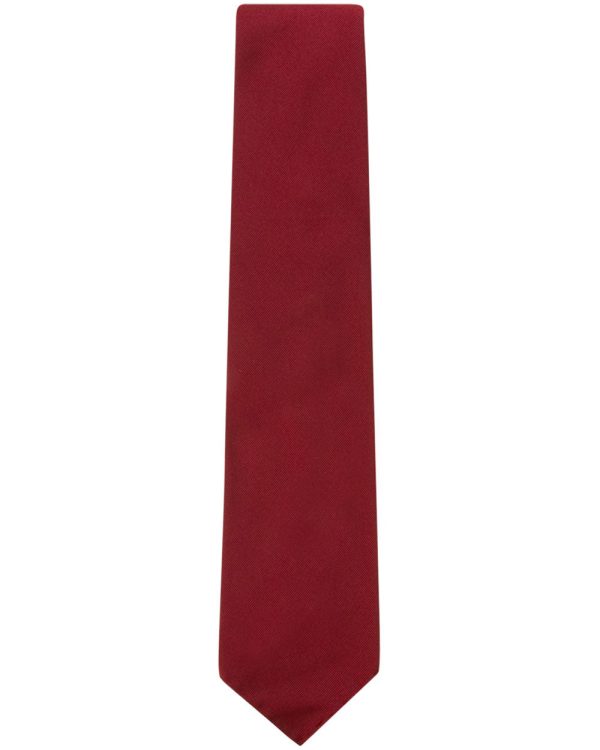 Solid Red Tie Fashion