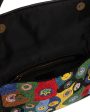 Tommy Beaded Shoulder Bag in Black Millefiori Hot on Sale