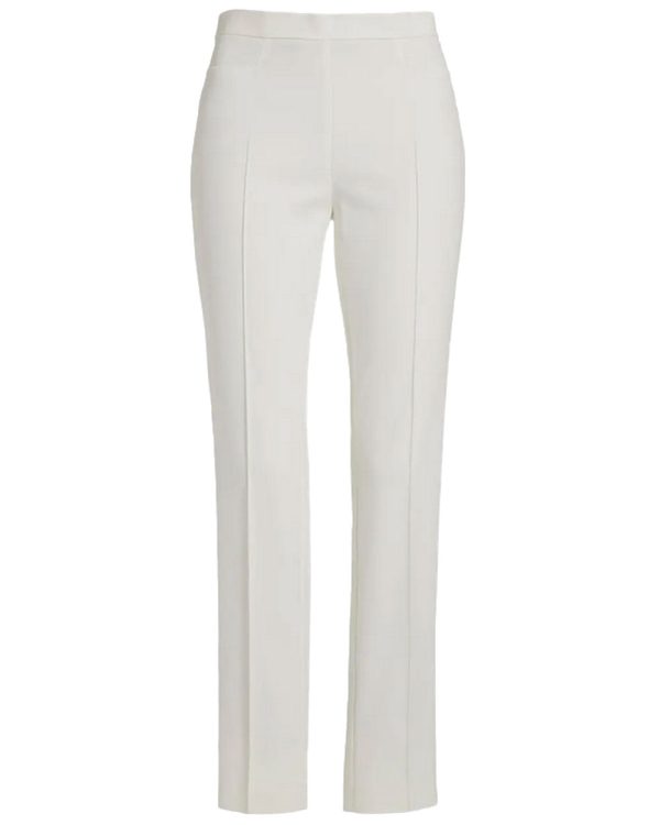 White Franca Stretch Ankle Pant on Sale