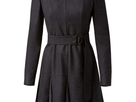 Slate Long Sleeve Shirt Dress Hot on Sale