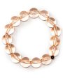 Apricot Acrylic Dottie Stretch Bracelet Cheap