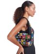 Tommy Beaded Shoulder Bag in Black Millefiori Hot on Sale