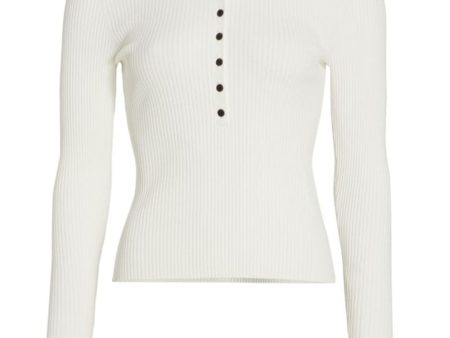 Winter White Eleanor Top Cheap