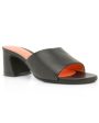 Sandal Mule Padded in Black For Sale