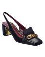 Slingback VLOGO Pump in Black For Sale