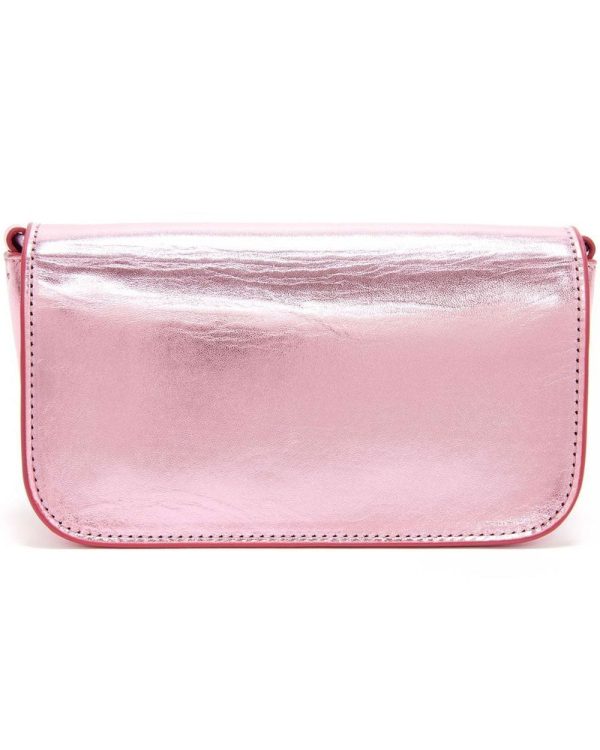 Tonal Chain Baguette Anchor Bag in Pink Supply