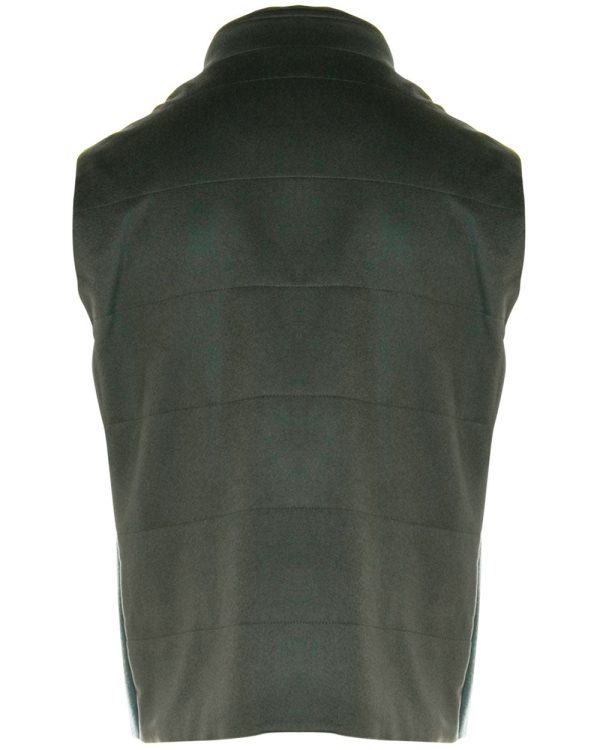 Teal Pure Cashmere Vest Sale