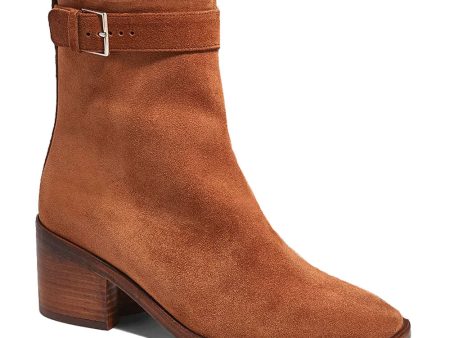 Tao Ankle Bootie in Rust Supply