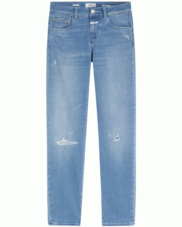 Baker Mid Rise Slim Jean in Mid Blue Cheap